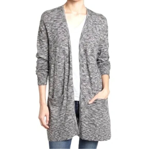 Madewell Marbled Summer Ryder Open Front Cardigan - Picture 4 of 8
